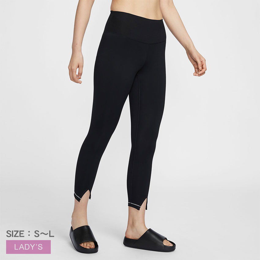 RELIVE ブラック レギンス　返品分 リブ ハイライズ レギンス / Rib High-Rise Leggings （black