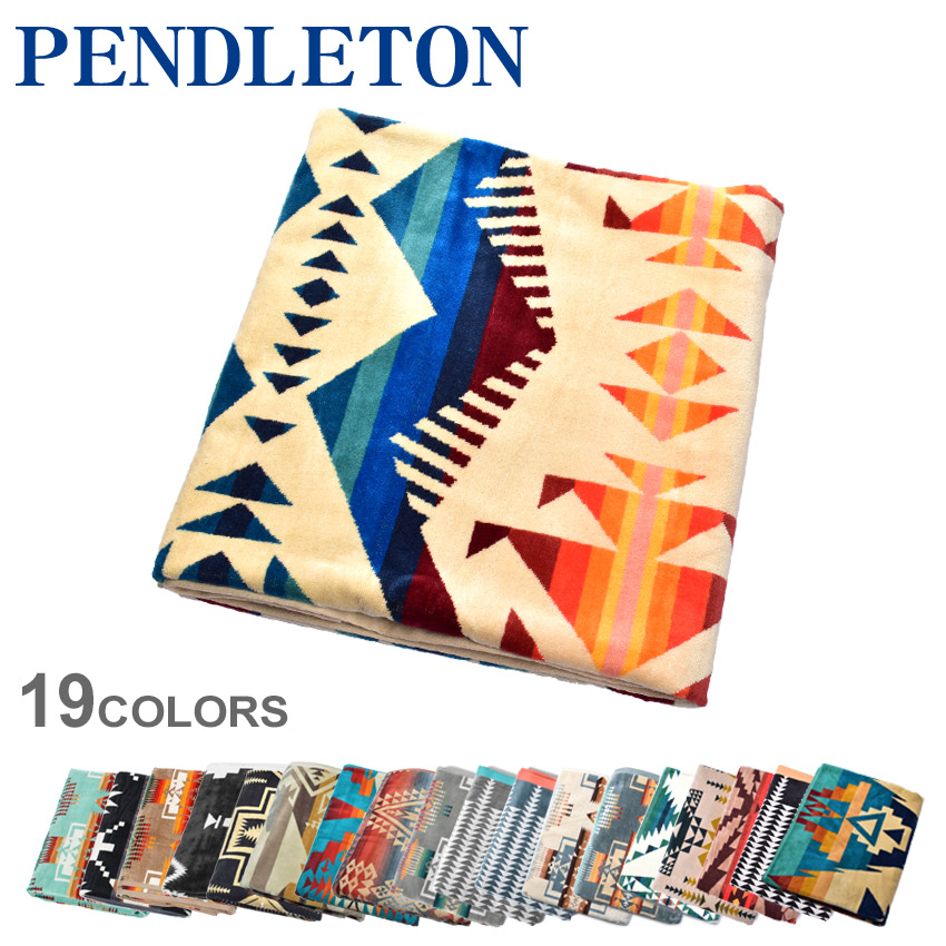 Pendleton 表記ドルトン ブランケット ジャガード ビーチ手拭 Jacquard Beach Towel Xb233 533 タオル 二階建バスタオル 原住民性癖 平等アイル柄 総柄 Texx Com Br