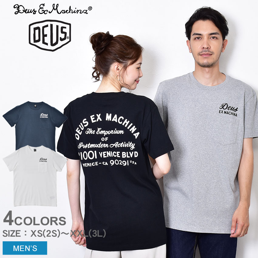 ★Deus Ex Machina★メンズ ベニス アドレス 半袖 Tシャツ VENICE ADDRESS TEE – Deus Ex Machina/デウスエクスマキナOfficial