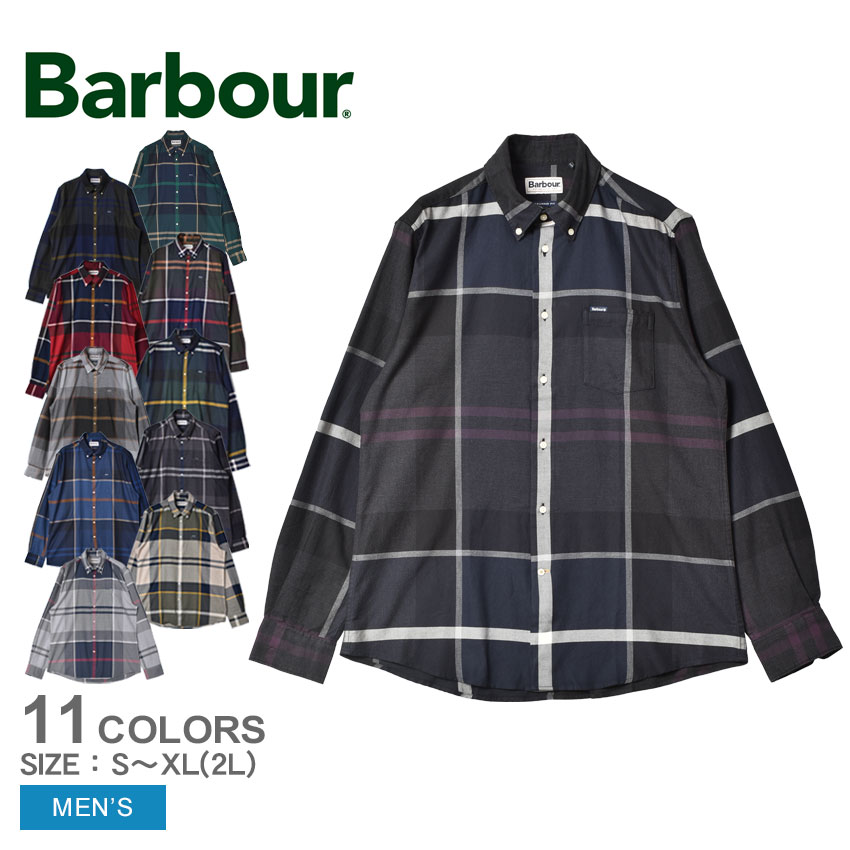 楽天市場】バブアー カジュアルシャツ メンズ BARBOUR ダヌーン