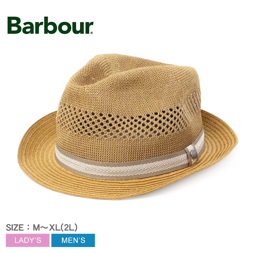 バブアー Craster Trilby ハット メンズ レディース ベージュ BARBOUR MHA0789 帽子 ぼうし バーブァー ブランド ロゴ カジュアル シンプル アウトドア レジャー キャンプ お出かけ 定番 人気 おしゃれ
