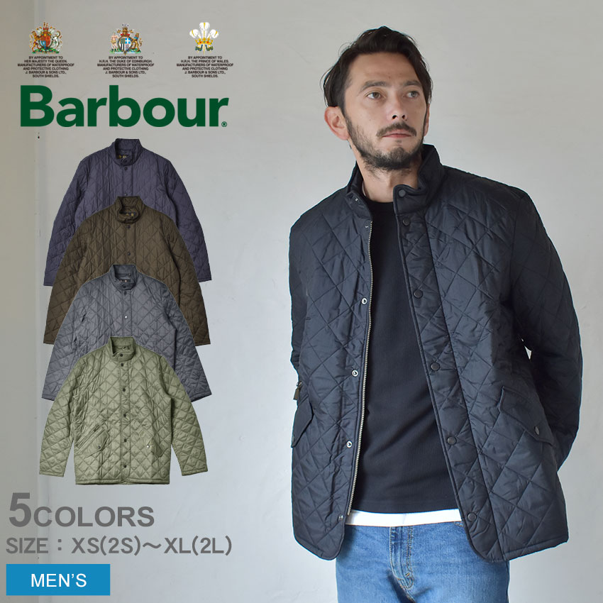 未使用【Barbour バブアー】 キルティングジャケット中綿 黒 バーヴァー Barbour バブアー キルティングジャケット BARBOUR HERITAGE