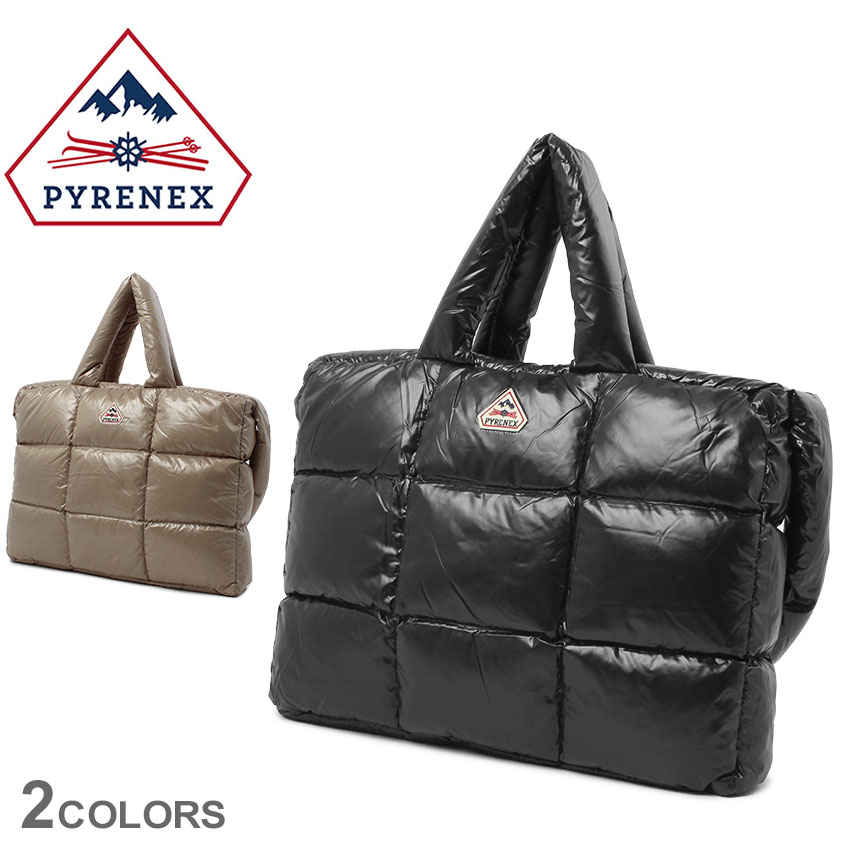 ピレネックス ALYX BIG BAG ハンドバッグ ブラック 黒 ゴールド PYRENEX HWY040 鞄 かばん バッグ キルティング ブランド ロゴ キレカジ シンプル おしゃれ ダウン ワンポイント プレゼント 贈り物|slz|