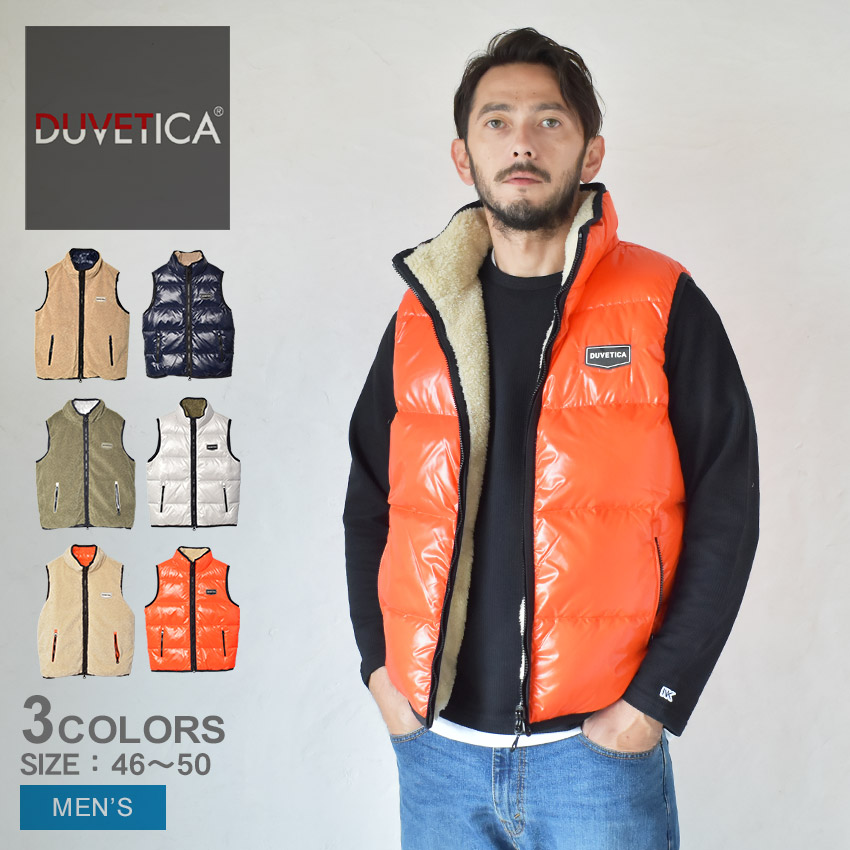 デュベティカ　DUVETICA オレンジ　ダブルジップダウンベスト　48サイズ. 楽天市場】ハイドロゲン デュベティカ ダウンベスト メンズ アウター
