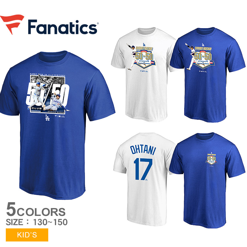 楽天市場】ファナティクス 半袖Tシャツ FANATICS 大谷翔平 50-50
