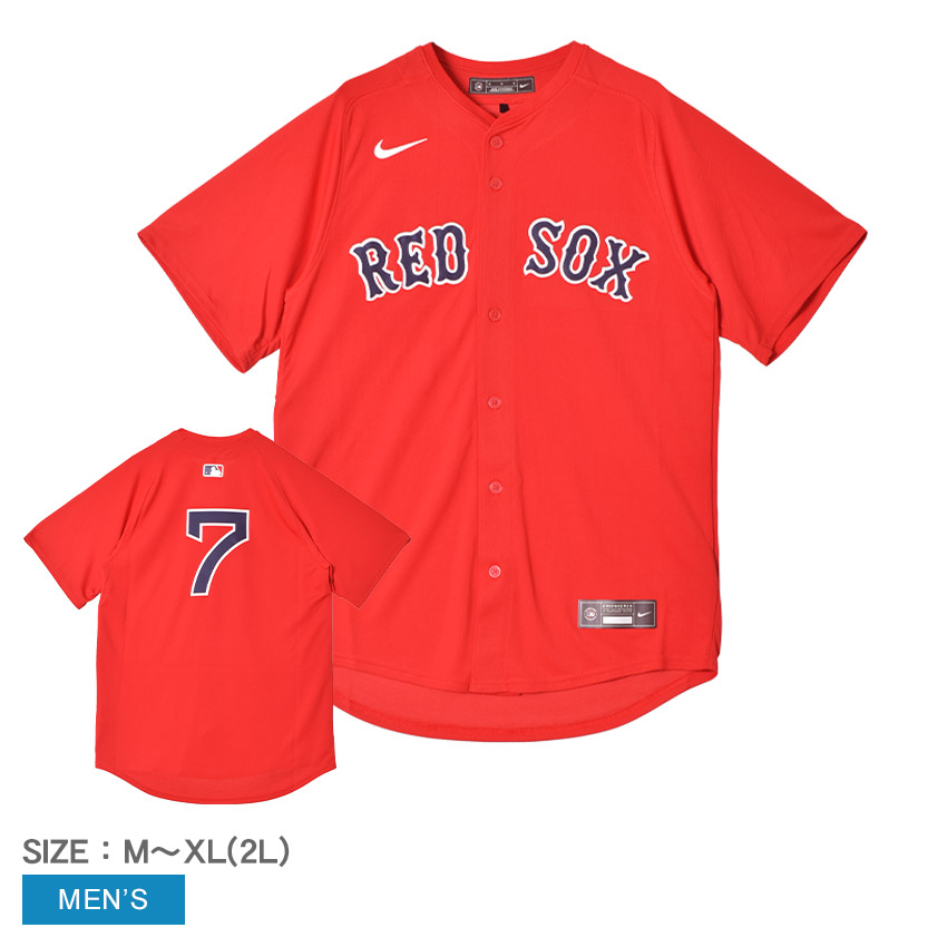 ナイキ LIMITED BQA1R.SOX ALTERNATE ユニフォームシャツ メンズ レッド 赤 NIKE T7LM-BQA1-BQ9-00P ボストン・レッドソックス BOSTON RED SOX MLB メジャーリーグ トップス ベースボールシャツ ユニフォーム ウェア Tシャツ 半袖 レプリカ