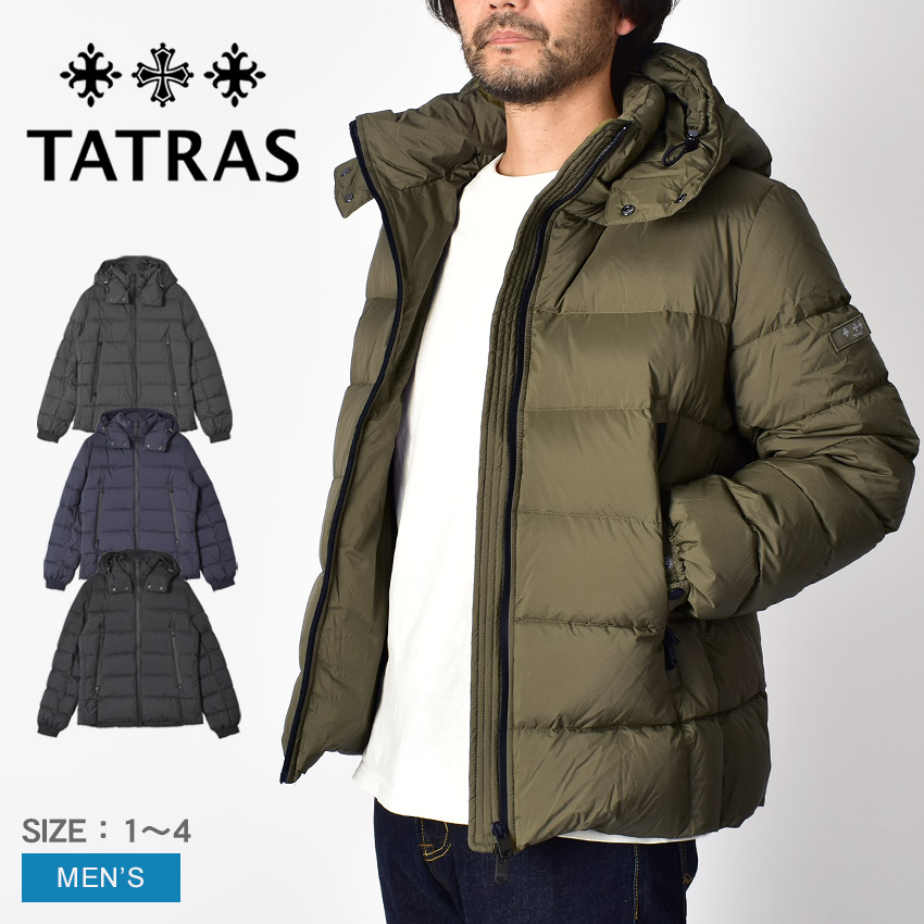 楽天市場】タトラス TATRAS フード付 ダウンジャケット メンズ