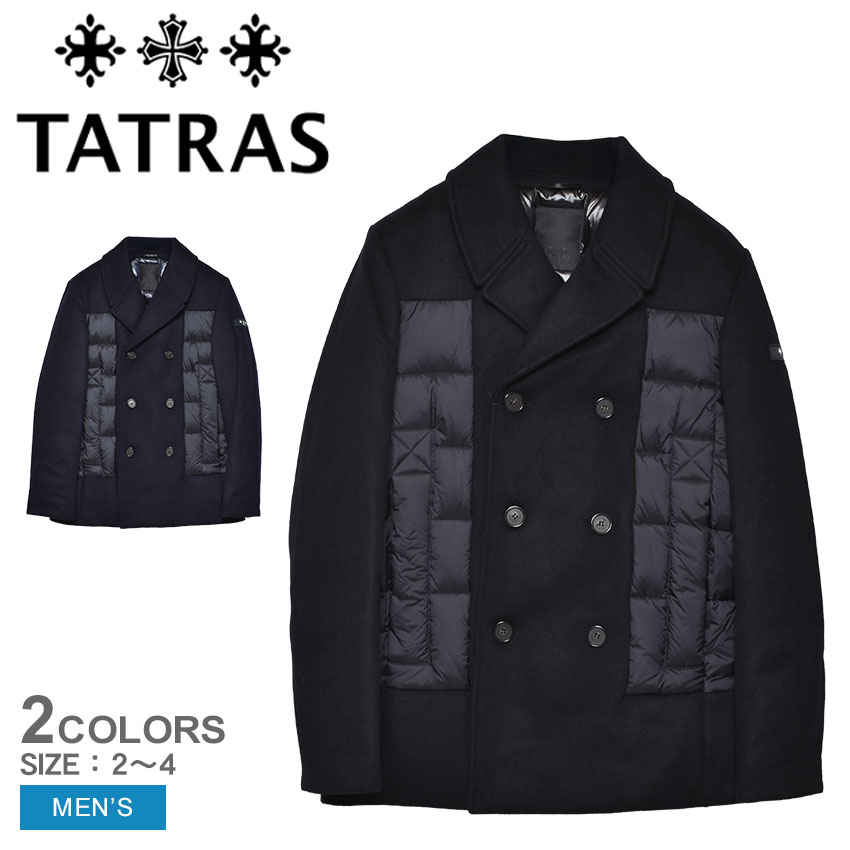 タトラス ナルダス ダウンジャケット ダウンジャケット メンズ ブラック 黒 ネイビー 紺 TATRAS NARDUS JKT MJXA0094010528 ブラック 黒 ネイビー 紺 ダウンコート ダウンジャケット ロングアウター アウター 防寒 保温性 軽量|slz|