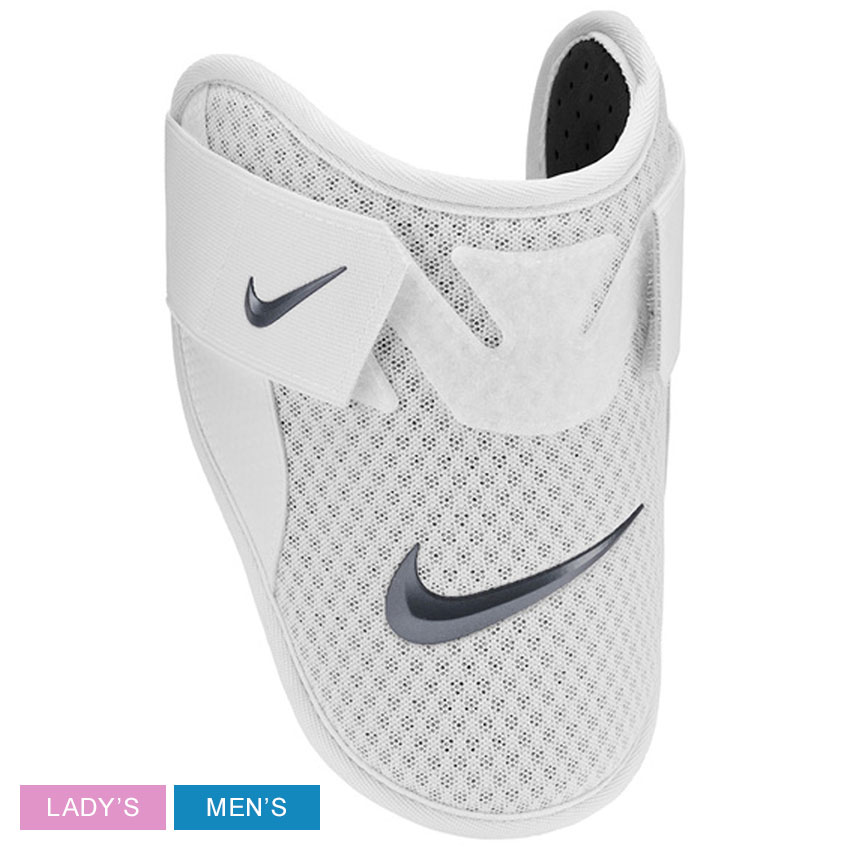 ナイキ ダイヤモンドバッターズ エルボーガード 打者用防具 メンズ レディース ホワイト 白 NIKE BA3015 野球 ベースボール エルボーガード 硬式 軟式 打者用 野球用品 防具 スポーツ 部活 運動 打者 プロテクター 打者用プロテクター|slz|