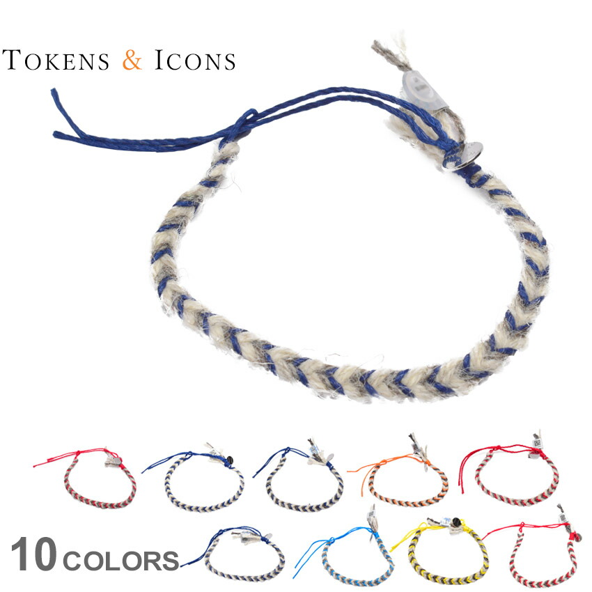 トークン＆アイコン MLB ゲーム ユーズド ベースボール ヤーン フレンドシップ ブレスレット ブレスレット ベージュ Tokens＆Icons MLB GAME USED BASEBALL YARN FRIENDSHIP BRACELET 173D 173R 173Y 173C 173O 173AN 173T 173BJ 173P