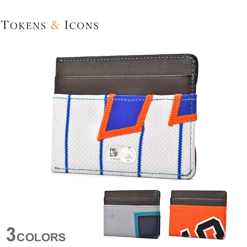 トークン＆アイコン ユニフォーム マネー クリップ マネークリップ ブラック 黒 ホワイト 白 Token＆Icons UNIFORM MONEY CLIP 85M 85O 85MR 財布 ウォレット カードケース 野球 ベースボール MLB ニューヨーク・メッツ
