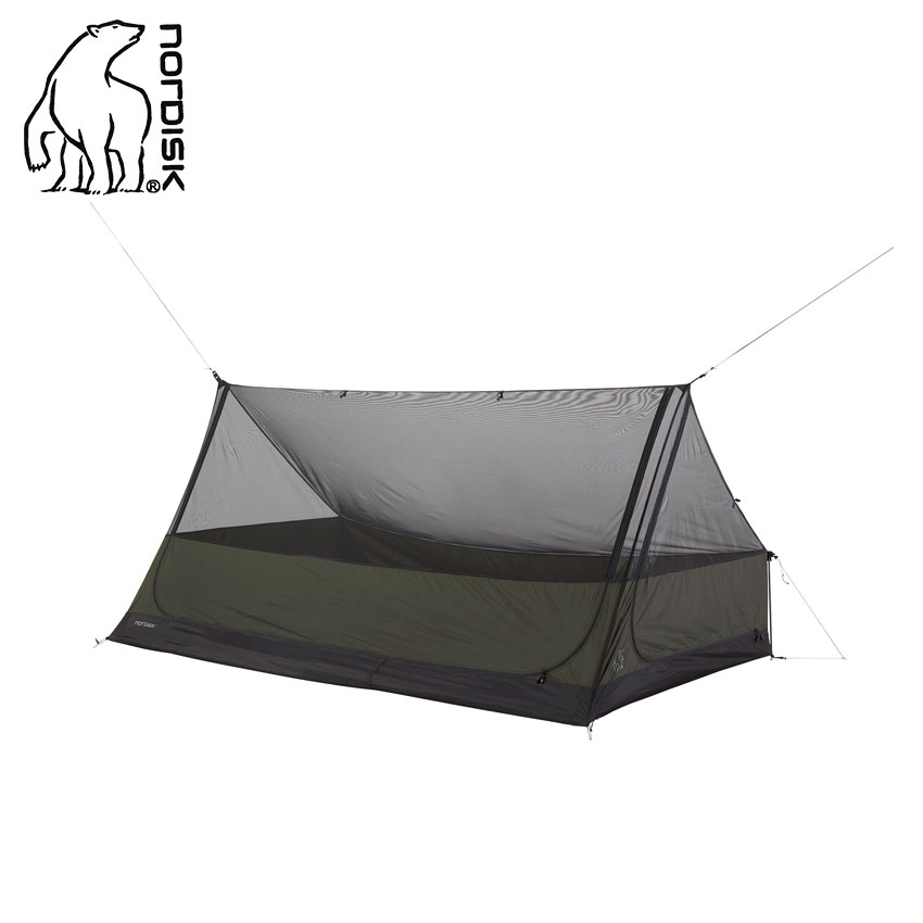 ノルディスク トロムス メッシュ キャビン テント メンズ レディース グリーン 緑 カーキ NORDISK Troms Mesh Cabin 117016 キャンプ デイキャンプ アウトドア テント インナーテント キャビン 蚊帳 虫よけ 虫除け 風よけ 【ラッピング対象外】|slz|