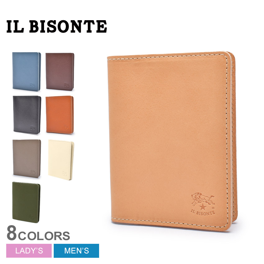 イルビゾンテ カードケース カードケース メンズ レディース ブラック 黒 ブラウン 茶 IL BISONTE CARD CASE SCC003 PV0001 PV0005 ユニセックス レザー小物 本革 人気 定番 ブランド シンプル おしゃれ ギフト プレゼント 贈り物 ブランド|slz|