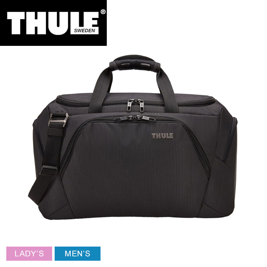 超収容　黒いキャリー付き2wayダッフルバッグ 安価アウトドア・釣り・旅行用品 - 超収容 黒いキャリー付き2way