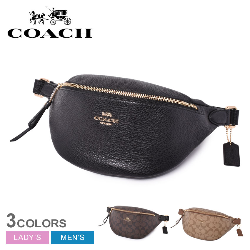 コーチャー 肉体袋 メンズ レディース Pbl Lth Belt Bag Coach F F ウエストラインバッグ ウエストパウチ カバン 商品名 名著 単純 ギフト 給付 シグネチャー 鞄 皮 高上 賜物 評判 かばん お出かけ トラヴェル 送料無料 コーチ ボディバッグ