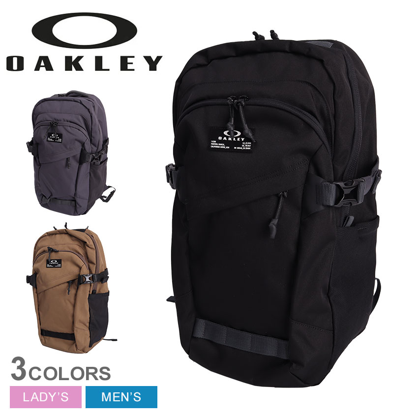 オークリー Essential Backpack M 7.0 Fw バックパック ユニセックス ブラック 黒 グレー ブラウン OAKLEY FOS901552 かばん 鞄 リュック デイパック カジュアル ブランド スポーティ シンプル カジュアル 通勤 通学 通気性 クッション性|slz|