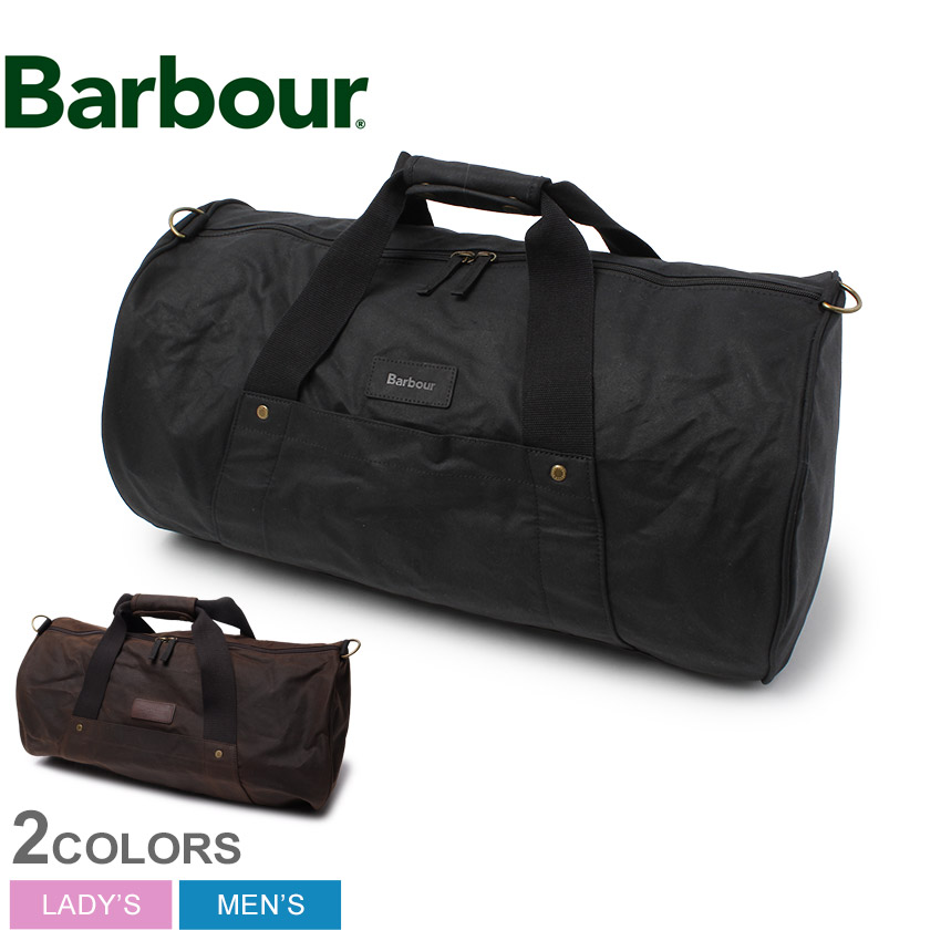 バブアー エクスプローラー ワックス ダッフルバッグ ボストンバッグ メンズ レディース ブラック 黒 ブラウン 茶 BARBOUR EXPLORER WAX DUFFLE BAG UBA0566 バッグ 鞄 かばん 手持ち 肩掛け 斜め掛け バーブァー ブランド ベーシック