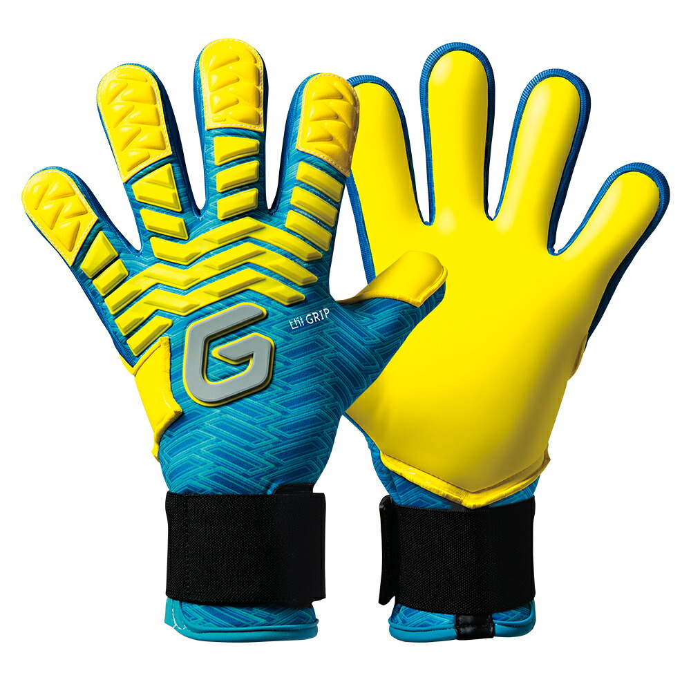 ガビック マトゥーイノベーティブプロ キーパーグローブ ユニセックス ブルー 青 イエロー 黄 GAVIC MATHIEU INNOVATIVE PRO GC3015 サッカー フットサル キーパー GK グローブ 手袋 グラブ グリップ ストップ セーブ 部活 試合