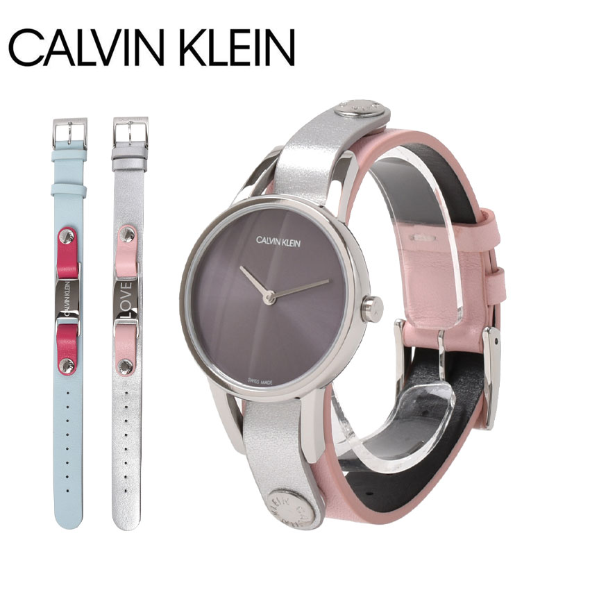 カルバンクライン 腕時計 レディース マイカルバンズ Calvin Klein Mycalvins K9d231zz Ck Ckw カルバンクラインウォッチ 時計 プレゼント ギフト 贈り物 ステンレススチール おしゃれ 32mm かわいい ブレスレット 付け替え用 ベルト ワンピなど最旬ア