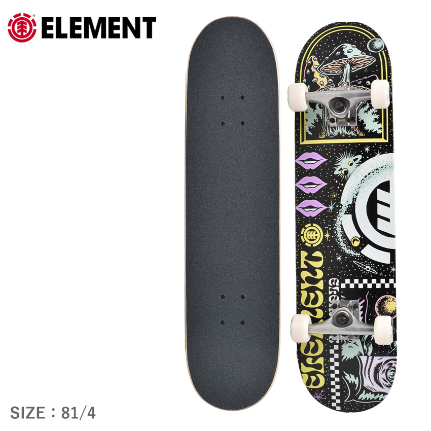 新品◆ ELEMENT レインボーカラー スケートボード コンプリート 楽天市場】エレメント スケートボード ELEMENT EYE TRIPPIN