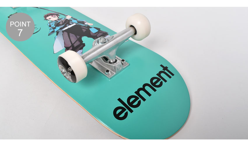 エレメント スケートボード メンズ レディース Kimetsu Tanjiro 3 Comp 8インチ Element コンプリート デッキ 鬼滅の刃 竈門炭治郎 コラボ キャラクター スケボー ボード スケート ストリート スポーツ アウトドア おしゃれ 人気 Agam Tavniyot Co Il