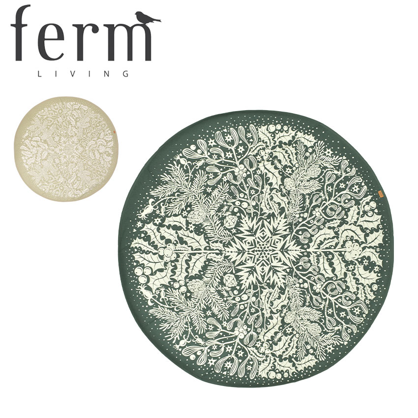 ファーム リビング WFOREST TREE BLANKET ブランケット ベージュ グリーン 緑 ferm LIVING 1104266277 1104266278 Xmas クリスマス クリスマスツリー ツリーブランケット オシャレ かわいい おしゃれ 生活 雑貨 ギフト プレゼント|slz|｜Z-SPORTS