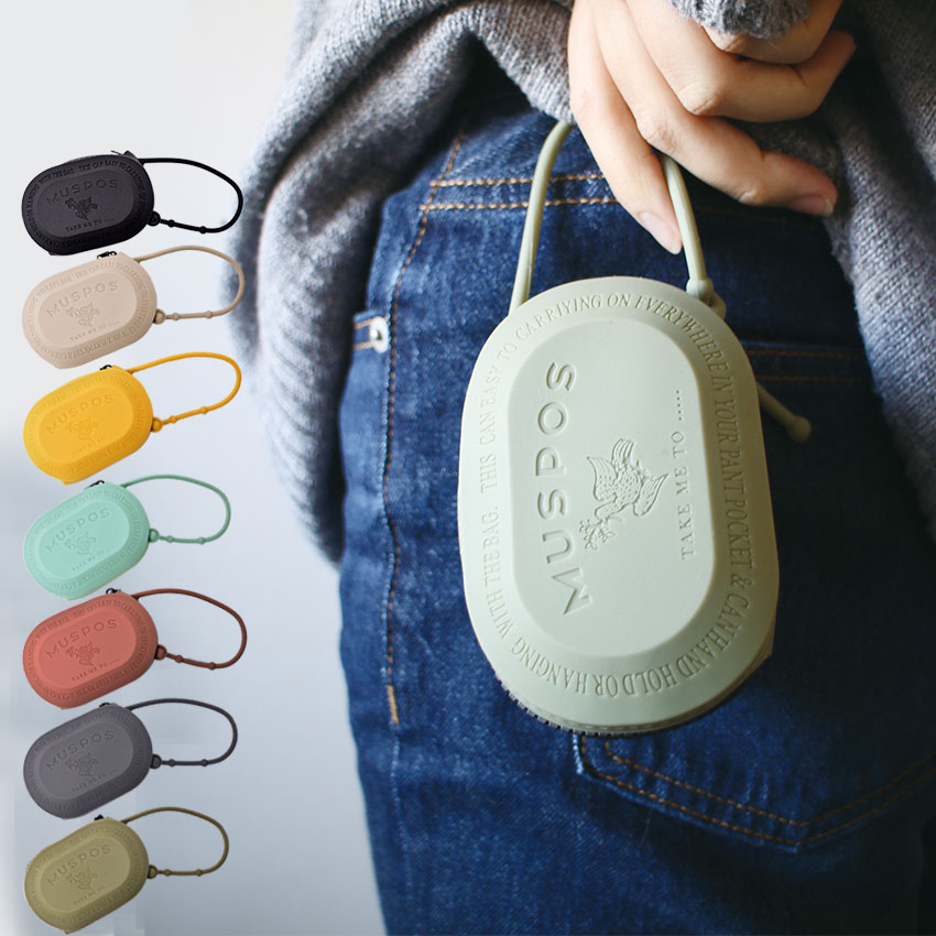 クーポンでさらに50円引き マスポス ポーチ メンズ レディース ポータブルポーチ オープニング Muspos Portable Pouch S04 雑貨 おしゃれ かわいい シンプル 黒 小物 ベージュ コンパクト 収納 ブルー グレー ブラック 持ち運び ピンク ミニポーチ オシャレ カーキ イエロー