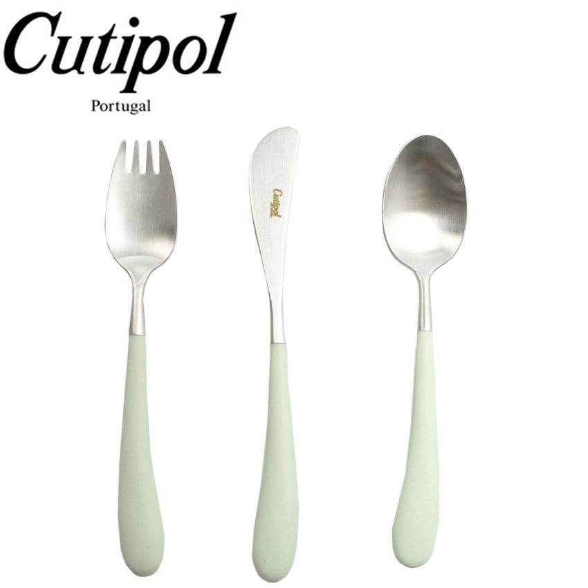 1650円 激安単価で CUTIPOL クチポール アリス セット こども 子供用 食器 ALICE SET CT-ALC-F-30 キュティポール キュテポール キッチン かわいい 出産祝い 誕生日 プレゼント おしゃれ ミント シルバー 箱入り ギフト フォーク ナイフ スプーン 女の子 男の子