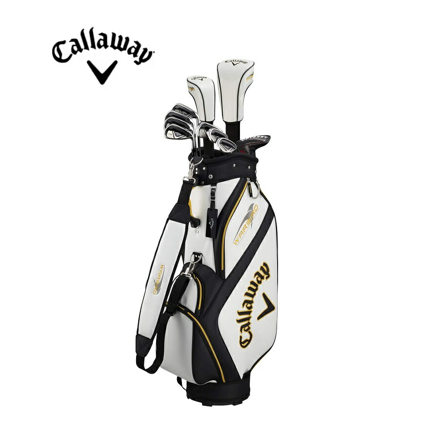 【キャロウェイ】(Callaway) 野球クラブ仕掛ける メンズ WARBIRD ウォーバード 2019 (10本仕掛ける, キャディバック, 上端覆いかぶせる 付き添い人) 炭素立て坑