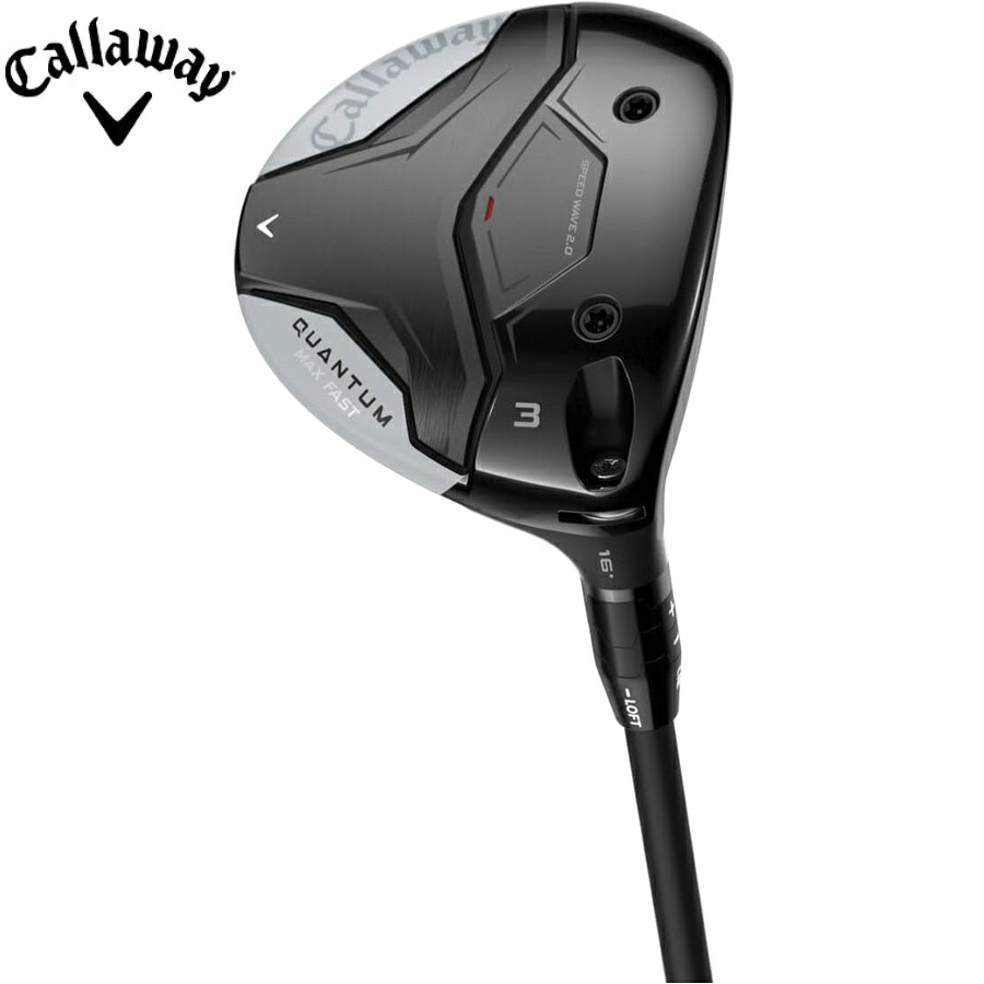 【キャロウェイ】Callaway 右用 フェアウェイウッド QUANTUM MAX FAST FAIRWAY WOODS (7W 22度 SPDSTAR 40 SR 42.5インチ D0 中調子 カーボン) メンズ｜Ｚ-sports　店