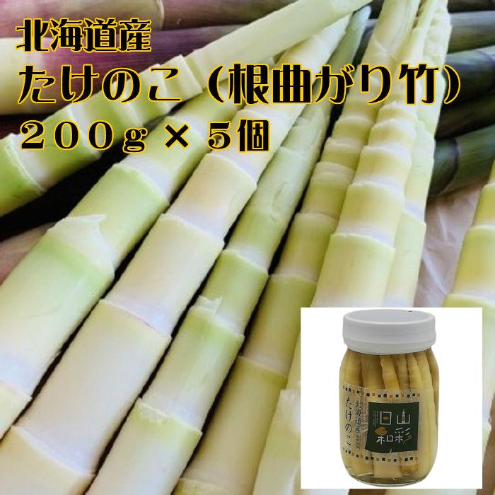 楽天市場 北海道産原料使用 たけのこ 根曲がり竹 水煮瓶詰0ｇ 5個 送料無料 ギフト 贈り物 プレゼント 北海道 北海道野菜 北海道旬の味覚 たけのこ 常温 根曲がり 細竹 お取り寄せ ギフト用 北海道野菜za I ザイ 楽天市場店