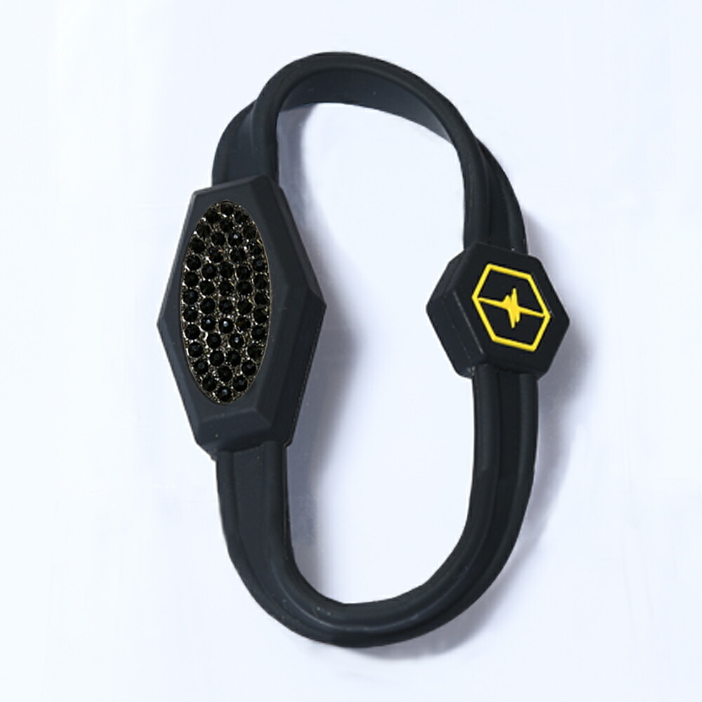 【公式】健康機器 ブレスレットZAAP Slicoブレスブラック×ブラック テラヘルツ波 芸能人・アスリート多数愛用 Bracelet ブレスレット ペア アクセサリー 金属アレルギー ギフト トレーニング 運動 部活 スポーツブレスレット 防水 電磁波対策
