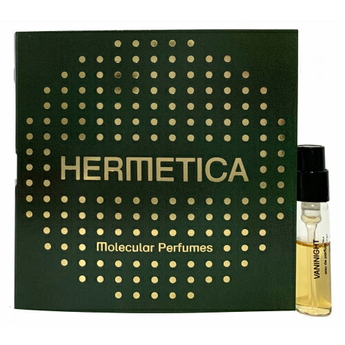 【楽天市場】エルメティカ ヴァニナイト オードパルファン お試しチューブサンプル 1.5ml【Hermetica Vaninight EDP