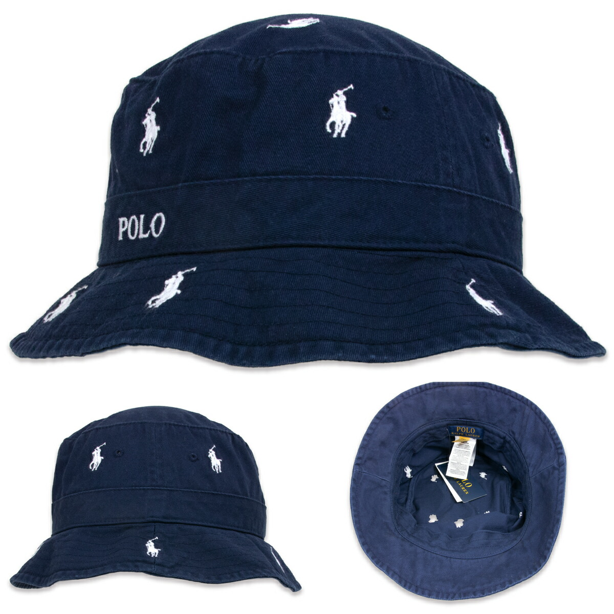 ダブルアールエル　RRL デニム　バケットハット　M RRL等の通販サイト【RHYTHM】RRL(ダブルアールエル) BUCKET HAT