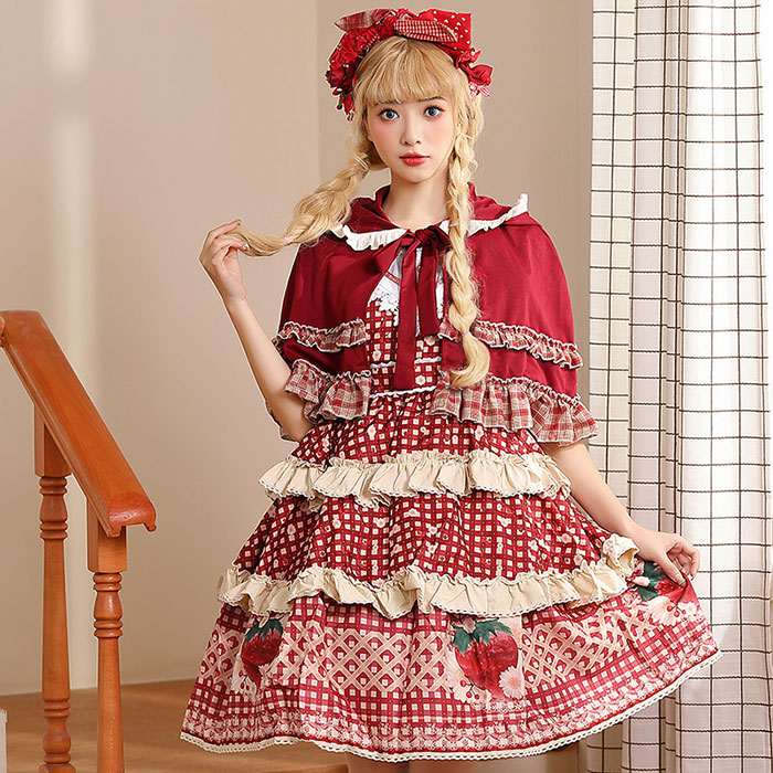 楽天市場】ハロウィン コスプレ 赤ずきん 仮装 衣装 大人 ワンピースと