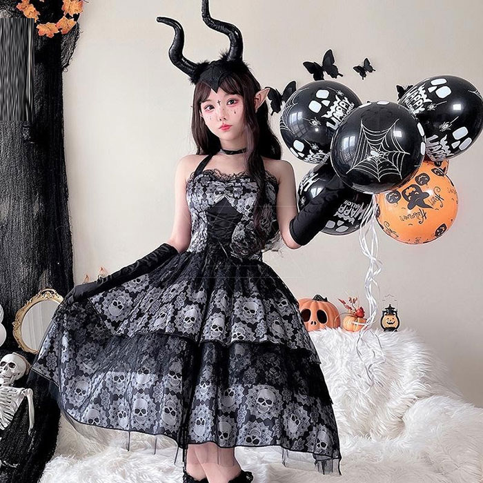 楽天市場】ハロウィン コスプレ レディース ウエディングドレス