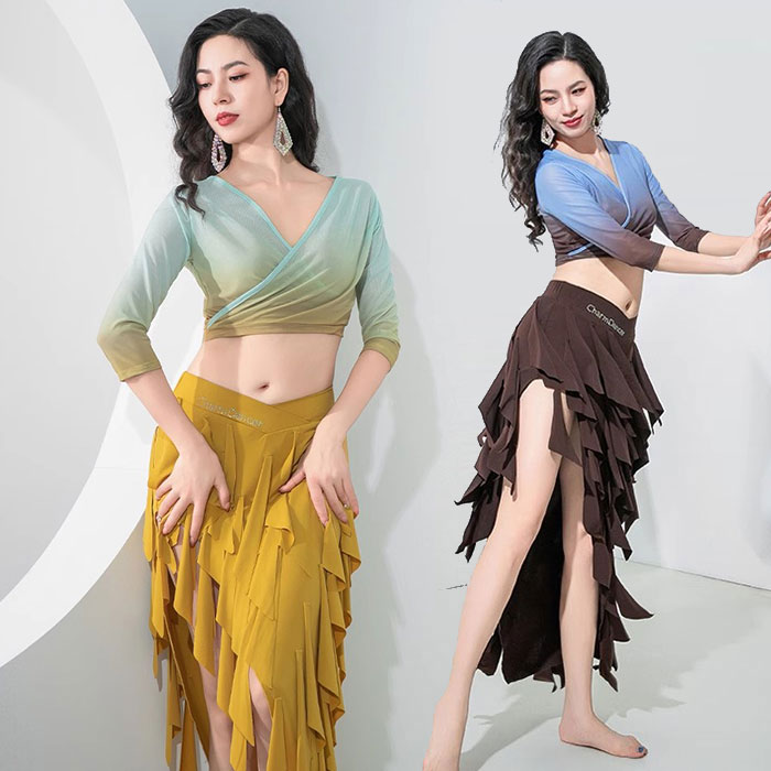 楽天市場】ベリーダンス 衣装 セットアップ レッスン着 可愛い