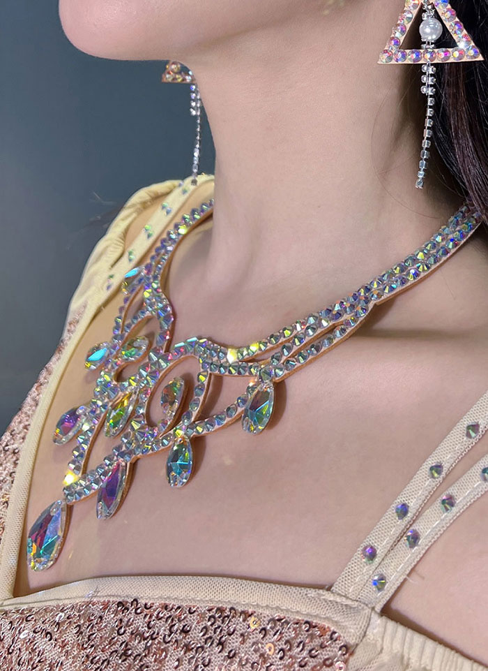 楽天市場】ダンス用ネックレス ベリーダンス 衣装 ストーンネックレス