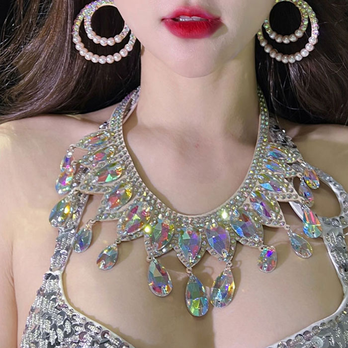 おまとめ専用 ベリーダンス衣装 舞台用ネックレス ベリーダンス