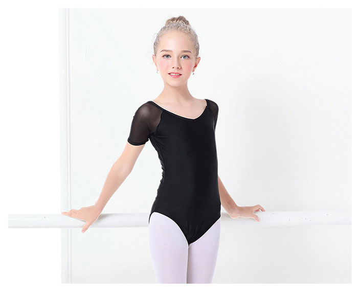 130cm バレエ レオタード ジュニア用 子供用 体操 バレエ ジュニア 新