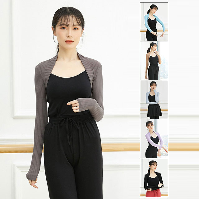 楽天市場】バレエ トップス 大人 ダンス ヨガ ニットトップス 肩と腕の