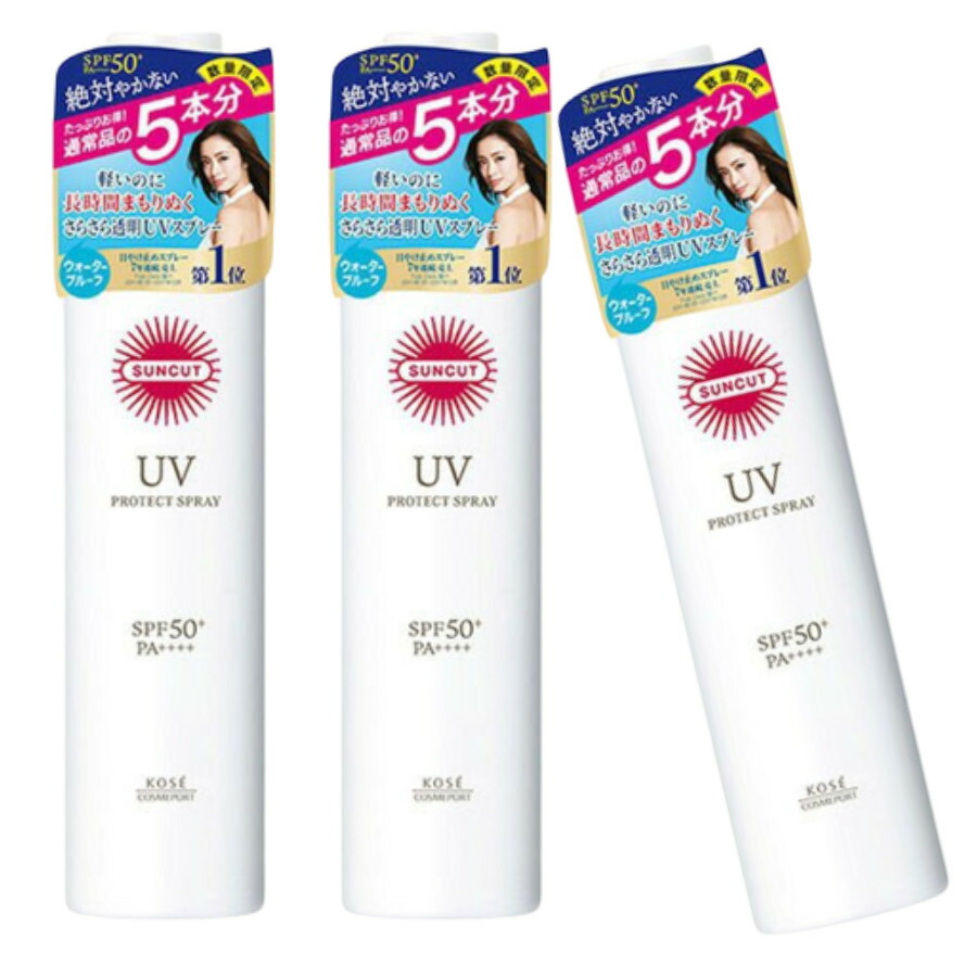 KOSE サンカット プロテクト UV スプレー 300g 無香料 × 3本セット