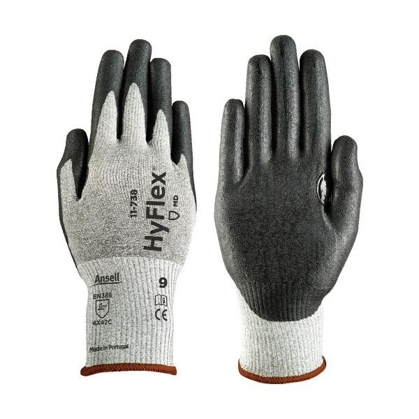 ニロフレックス メッシュ手袋 5本指（片手）（ナイロン繊維ベルト） M M5 ＜赤 ＞