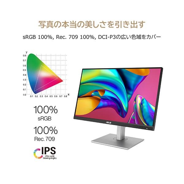 ASUS ProArt 27型ワイドIPSパネル搭載モニター PA278CV 1台[21