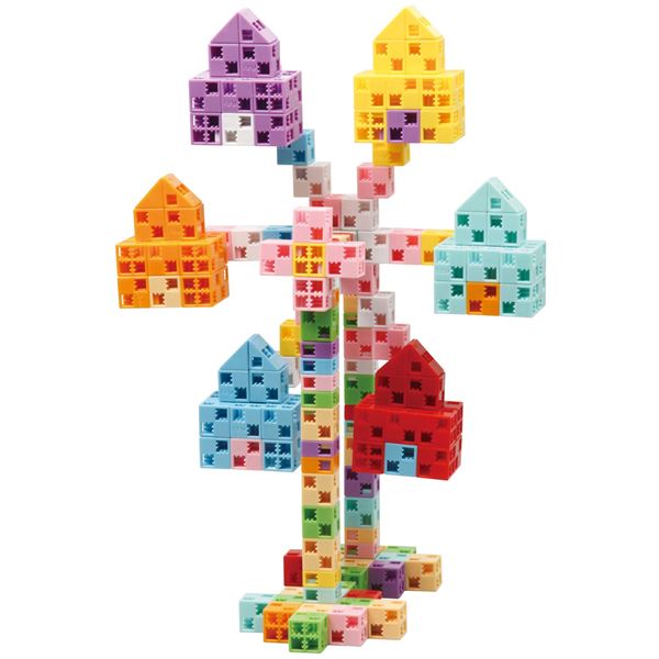 まとめ)アーテック Artecブロック カラーブロック バケツ入り 220pcs