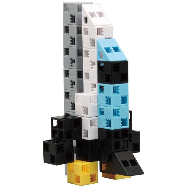 まとめ)アーテック Artecブロック カラーブロック バケツ入り 112pcs