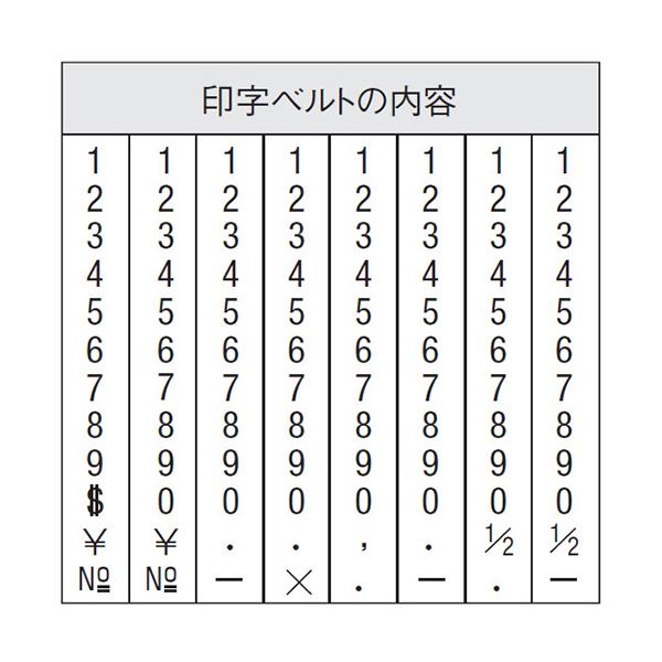 59％以上節約 欧文8連 1号 明朝体 CF-81M シヤチハタ しゃちはた Shachihata 回転ゴム印 印鑑 はんこ