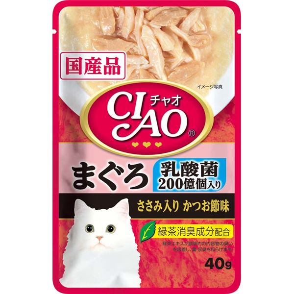 最新人気 楽天市場 まとめ Ciaoパウチ 乳酸菌入り まぐろ ささみ入りかつお節味 40g ペット用品 猫フード 96セット 雑貨のお店 ザッカル 全商品オープニング価格特別価格 Lexusoman Com