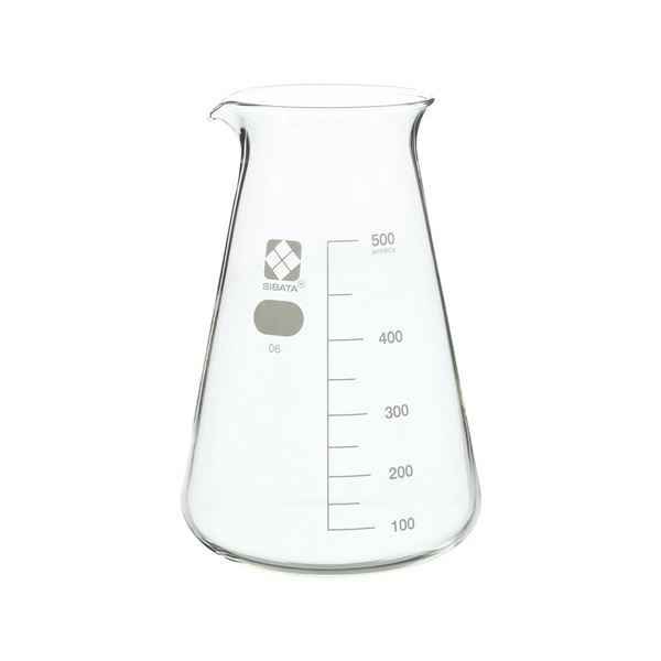 HARIO ビーカー（目安目盛付き） 500mL B-500 1個 容器・試験管