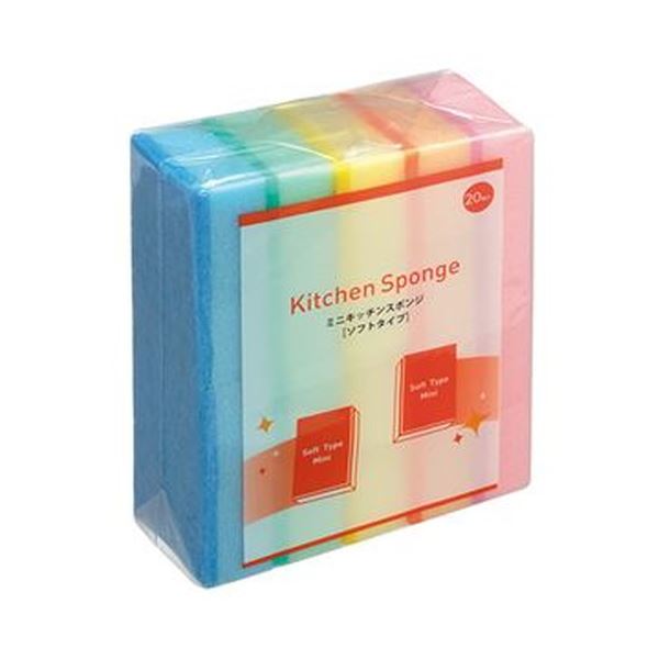 (まとめ)TANOSEE ミニキッチンスポンジソフト 1パック(20個)【×50セット】|雑貨のお店 ザッカル (まとめ)TANOSEE ミニキッチンスポンジソフト 1パック(20個)【×50セット】|雑貨のお店 ザッカル